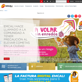  EMPRESAS MUNICIPALES DE CALI  aka (EMCALI)  website