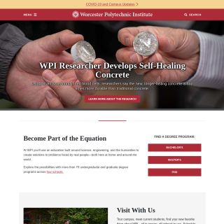  Worcester Polytechnic Institute  aka (WPI)  website