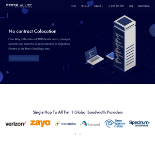  CARI.net - Fiber Alley Data Centers  aka (Fiber Alley Data Centers)  website
