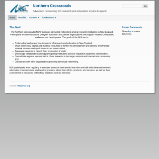  Northern Crossroads  aka (NoX)  website