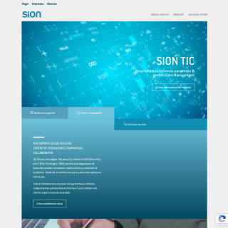 Sion S.A.  website