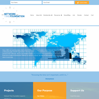  Network Time Foundation, Inc.  aka (NTP.ORG, the NTP Project)  website