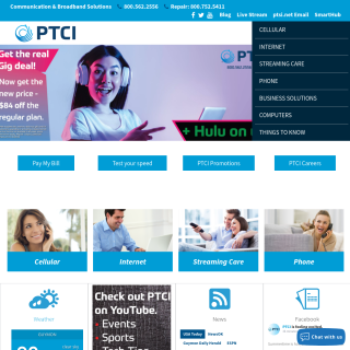  PTSINET  aka (PTCI Broadband)  website