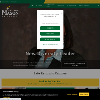  George Mason University  website