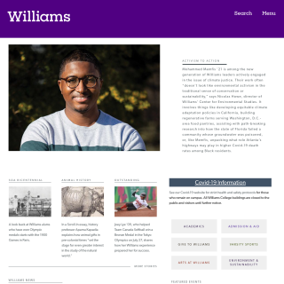  Williams College  website