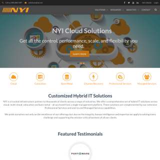  NYI  aka (The New York Internet Company, New York Internet, NYI-NJ)  website