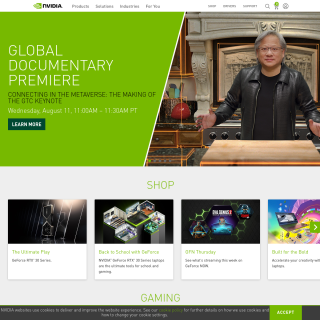  NVIDIA Corporation  website