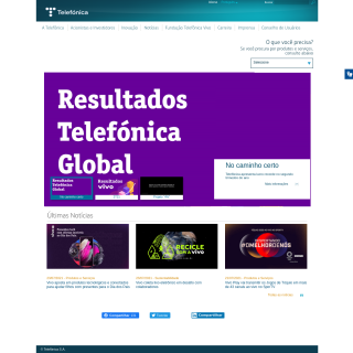 TELEFÔNICA BRASIL AS11419  website