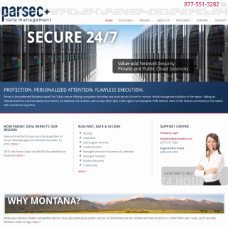  Parsec Data Management, Inc  website