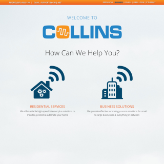  Collins Communications Inc  website