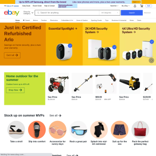 eBay Inc.  website