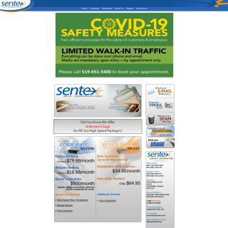  Sentex Communications  aka (Sentex)  website