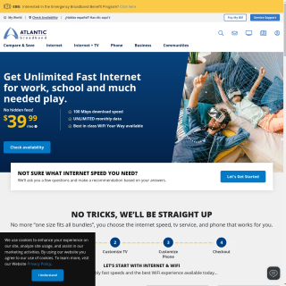 Atlantic Broadband Finance PA-VA  website