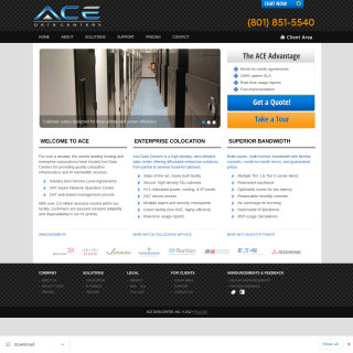  Ace Data Centers, Inc.  aka (BetterServers and Storage)  website