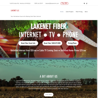  LakeNet LLC  aka (LakeNet Fiber)  website