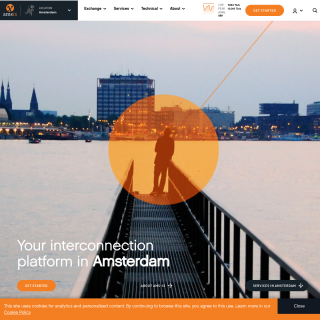 Amsterdam Internet Exchange BV  website