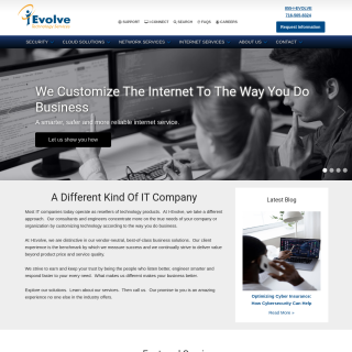  i-Evolve Technology Services  aka (i-Evolve Inc., IEvolve)  website