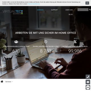  VirtualTec Solutions AG  website