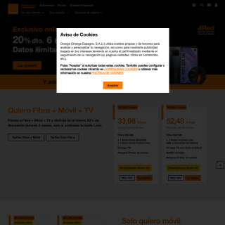 UNI2-AS Orange Spain  aka (Orange Espagne)  website