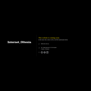  Internet Oltenia  website