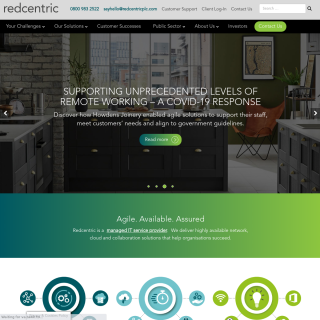  Redcentric PLC  website