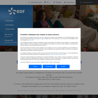 EDF Group  website