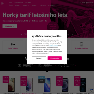 T-Mobile CZ  website