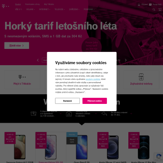  T-Mobile CZ  website