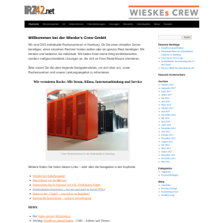 Wieske's Crew GmbH  website