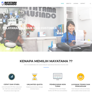 Mayatama Solusindo  website