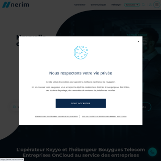 Nerim  website