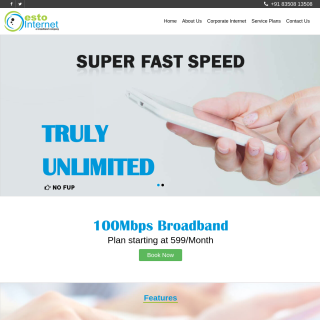  Esto Internet  website