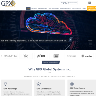  GPX India  website