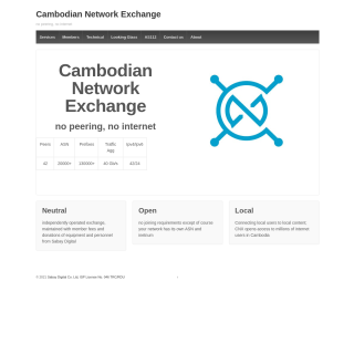  CNX Route Servers  aka (Cambodian Network Exchange)  website
