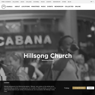  Hillsong International  website