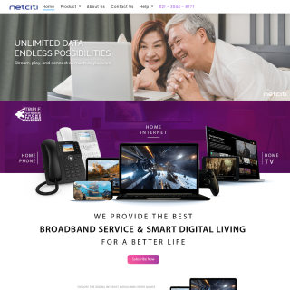 Netciti Persada  website