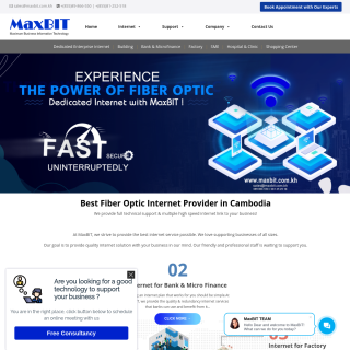 Maximum Business Information Technology  website