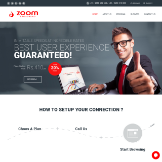 Zoom Fiber Solutions  aka (zoom)  website