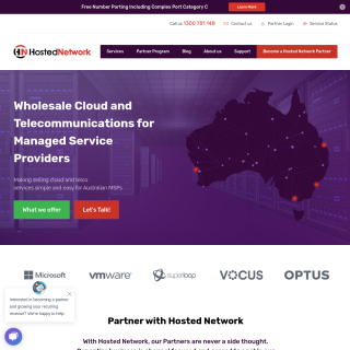 Hosted Network  website
