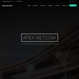 Apex Netcom India  website