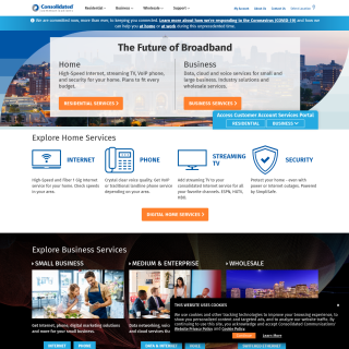 Consolidated Communications - PA  website