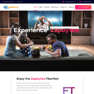 Zapbytes Technologies  website