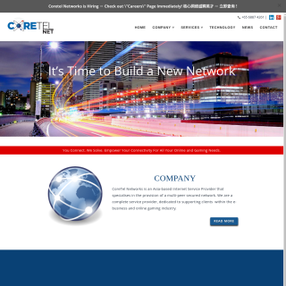 Coretel Networks  website
