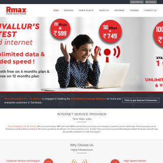  Rmax Broadband  website