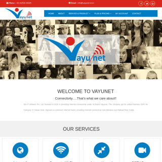  SG IT Infotech Pvt. Ltd.  aka (Vayunet)  website
