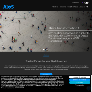  ATOS AU  aka (Atos)  website