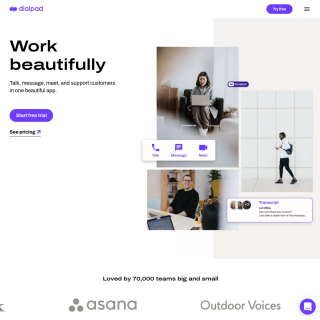  Dialpad Staging  aka (UberConference)  website
