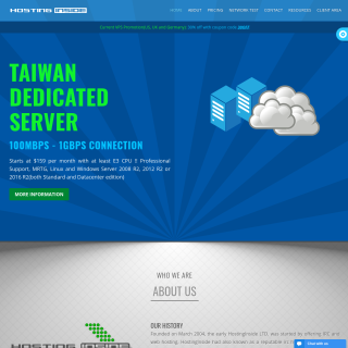  HostingInside LTD Taiwan  website
