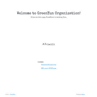  GreenYun  website
