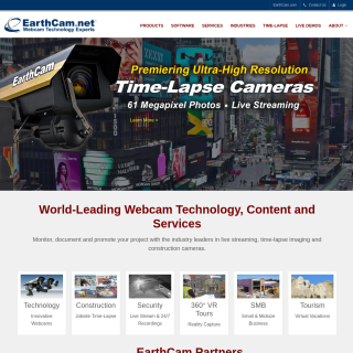  EarthCam  website